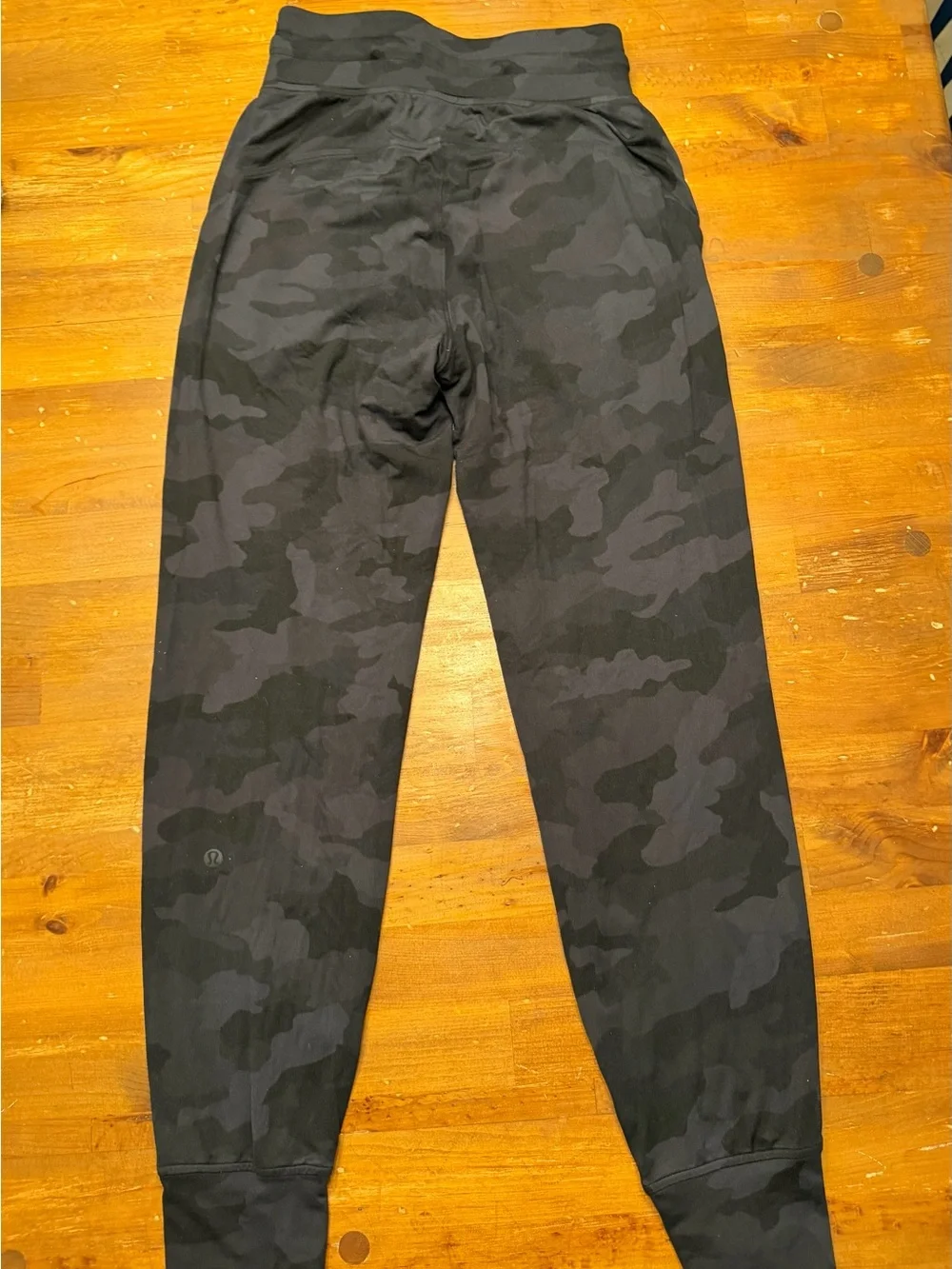 Lululemon Black Camo Joggers